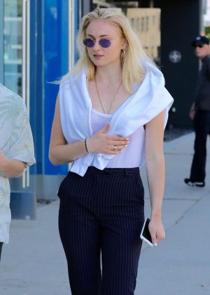Sophie Turner - Out for lunch in West Hollywood
